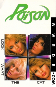 Poison Look What The Cat Dragged In Canadian Cassette 4XT-512523 product image photo cover