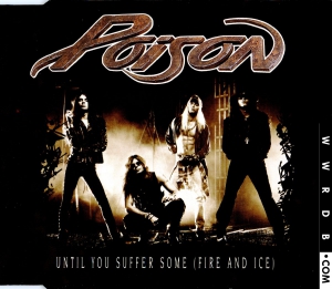 Poison Until You Suffer Some (Fire And Ice) Single primary image photo cover